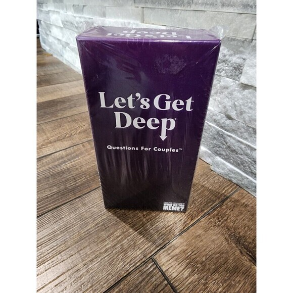 What Do You Meme? Other - Let's Get Deep Adult Party Game by What Do You Meme? NEW Questions for Couples
